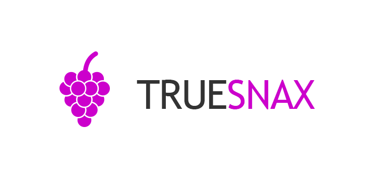 truesnax.com | true snax: a creatively spelled take on "true snacks"